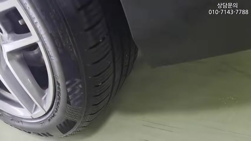 벤츠 GLC 220d 휠과 타이어 상태